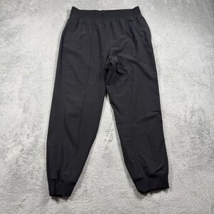 Lululemon Wander Cropped Jogger Womens 8 Black Mid Rise Lightweight Yoga